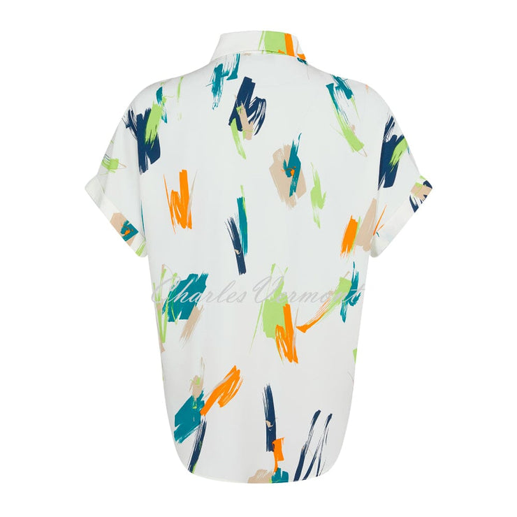 Tia Short Sleeve Blouse – Style 74953-7722-12