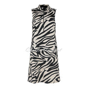 Tia Animal Print Sleeveless Dress – Style 78498-7711-14