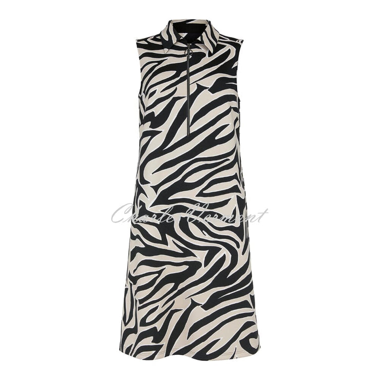 Tia Animal Print Sleeveless Dress – Style 78498-7711-14