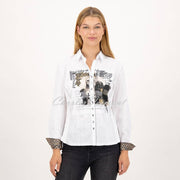 Just White Blouse – Style J1157