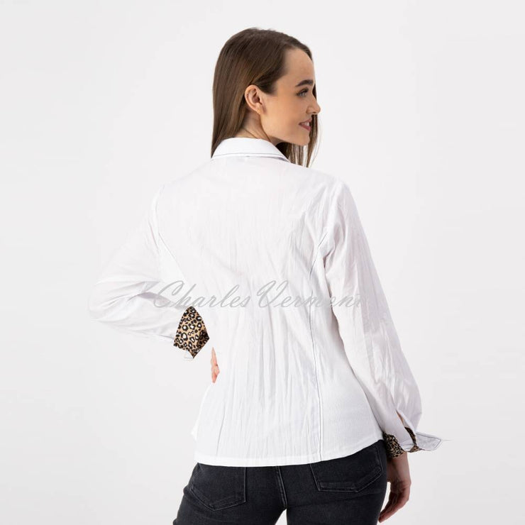 Just White Blouse – Style J1157